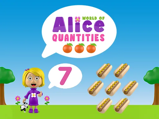 World of Alice: Learn Quantities Playfully