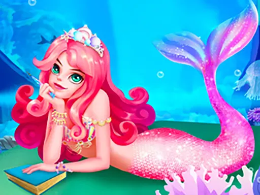 Magic Mermaid Salon Makeover Game