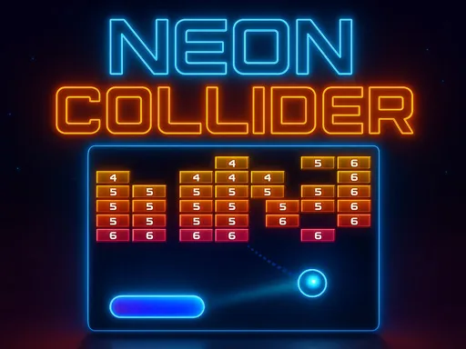 Neon Collider: Futuristic Brick Breaker