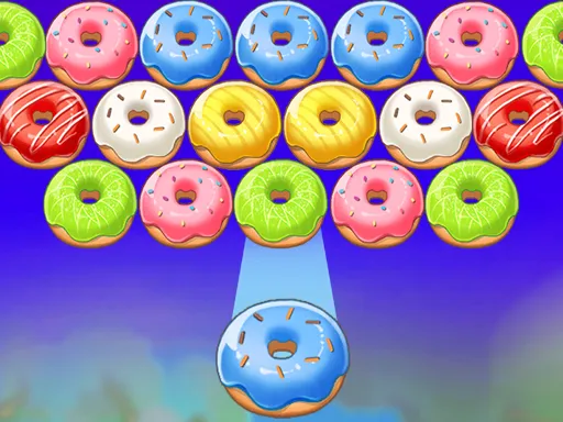 Donuts Popping Time Puzzle Shooter