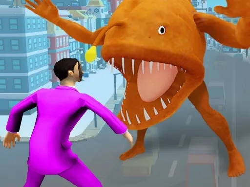 Home Rush: Human vs Fish Challenge