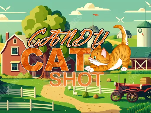 Candy Cat Shot: Feline Target Challenge