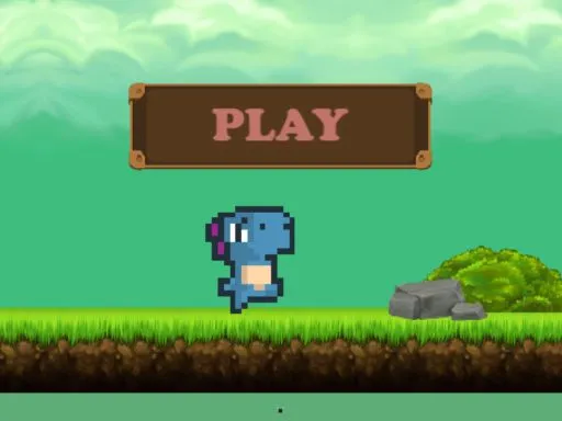 Dino Jump Arcade: Leap Past Frogs
