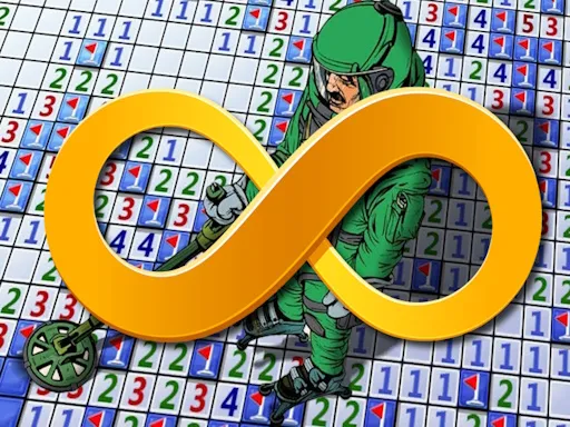 Minesweeper Infinite Puzzle Logic