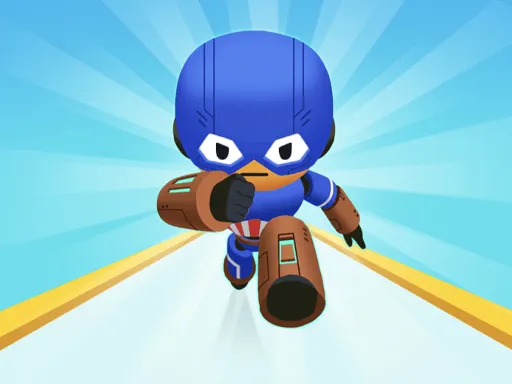 Robo Running 3D: Magic Parkour Sprint