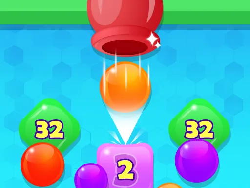 2048 Drop Merge Puzzle Game