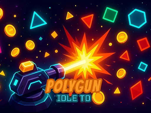PolyGun Idle: Auto Turret Defense