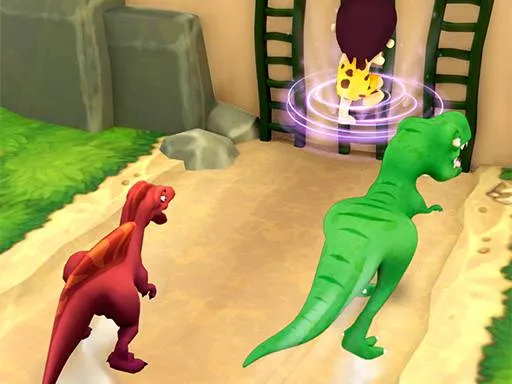 Dinosaur Shifting Run Adventure Game