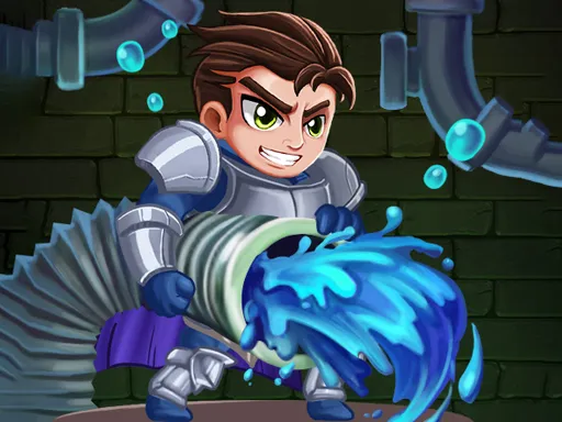 Hero Pipe Puzzle Adventure