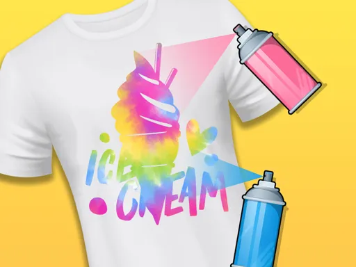 Fashion Dye Pro: Tie-Dye Shirt Maker