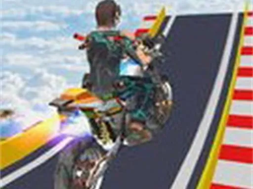 Mega Ramp Moto: Stunt Racing Challenge